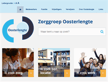 Tablet Screenshot of oosterlengte.nl